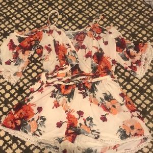 floral romper